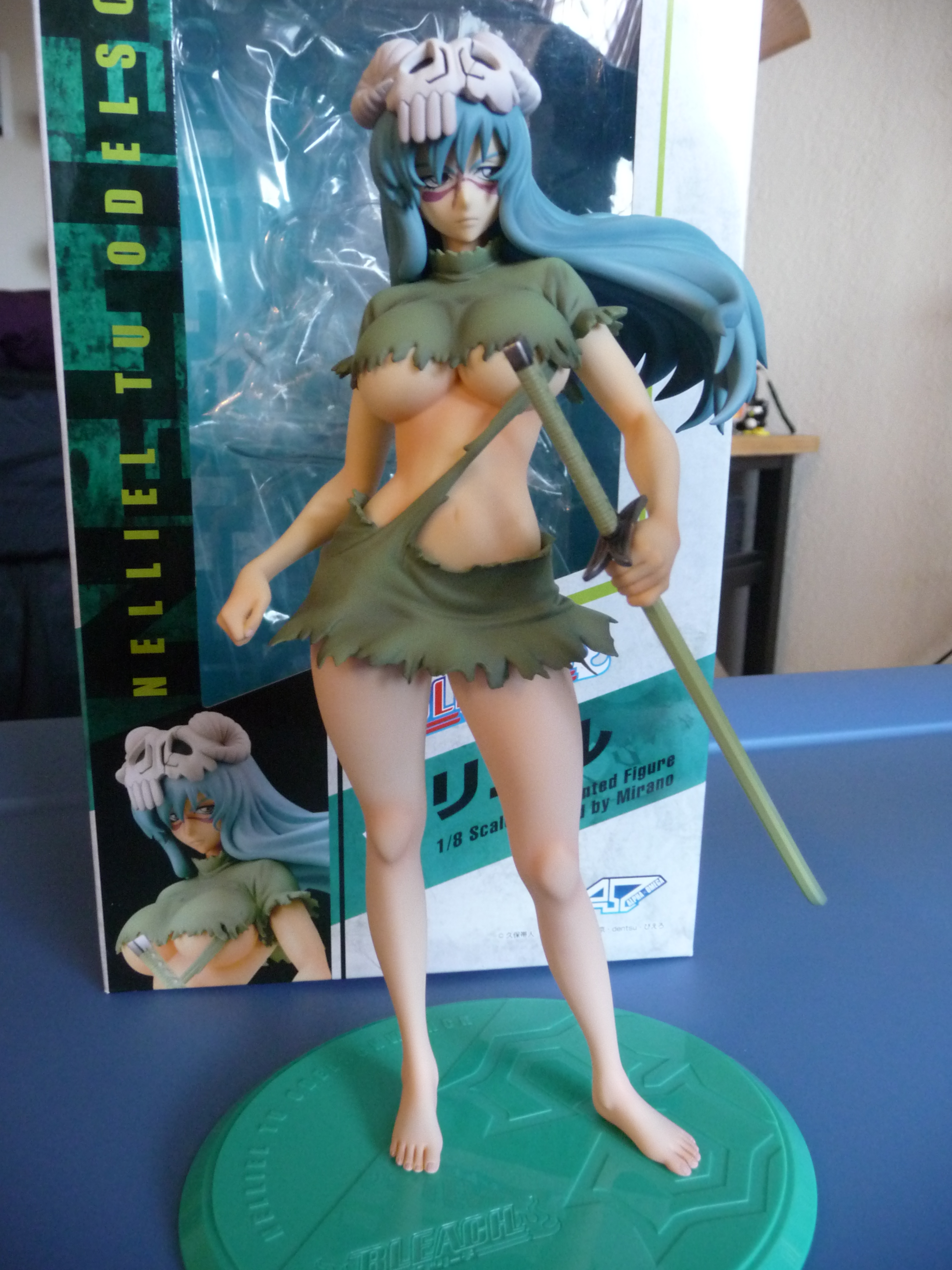 Bleach Anime Nelliel Tu Odelschwanck Hand Action Figure Toy PVC Statue in B...